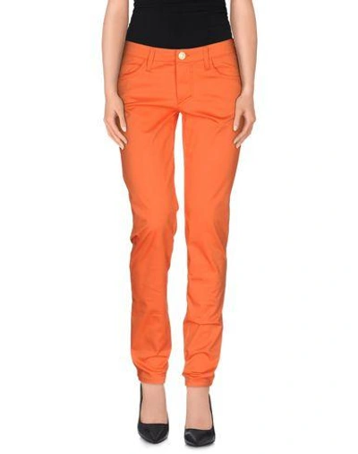 Frankie Morello Casual Pants In Orange