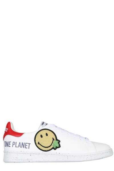 Dsquared2 One Life One Planet Smiley Sneakers In Multicolor