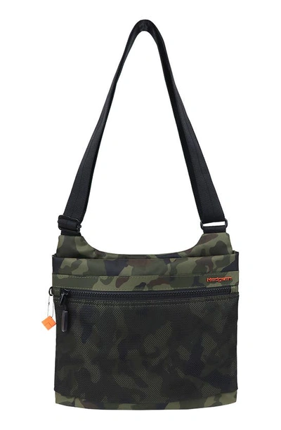 Hedgren Ridge Crossbody Bag In Olive Camo