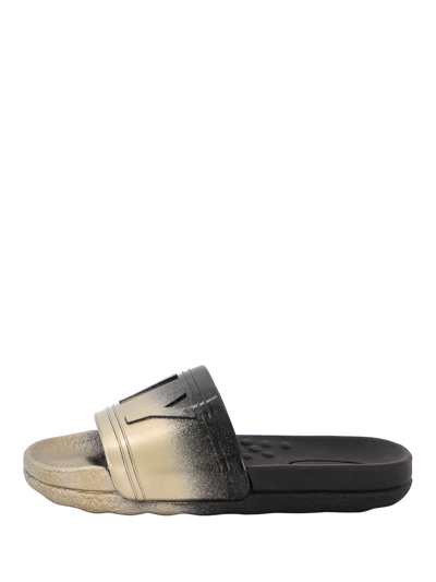 Dkny Kids Slides For Girls In Yellow