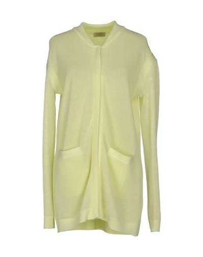 Maison Ullens Cardigan In Light Yellow