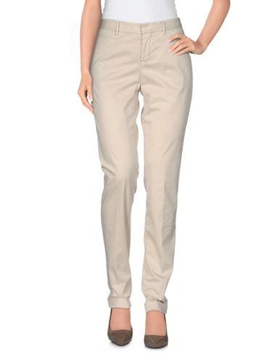 Pt0w Casual Pants In Light Grey