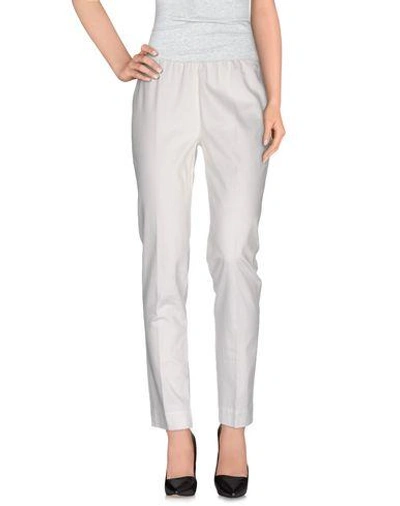 P.a.r.o.s.h. Casual Pants In White