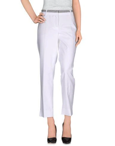 Seductive Casual Pants In White