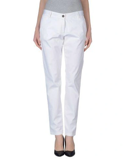 Authentic Original Vintage Style Casual Pants In White