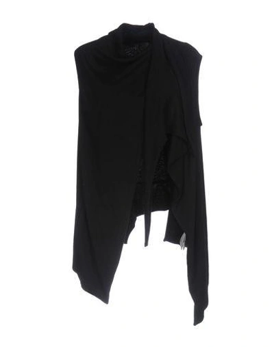 Rick Owens Cardigan In Black