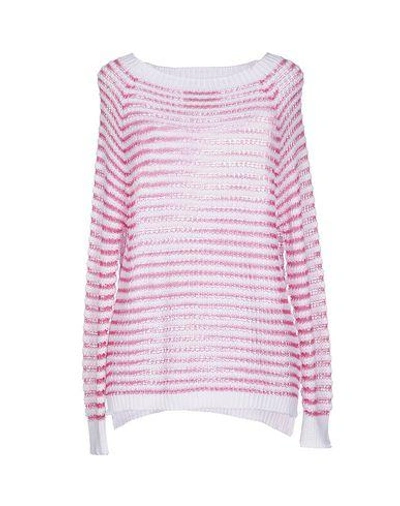 Pink Memories Sweaters In Fuchsia