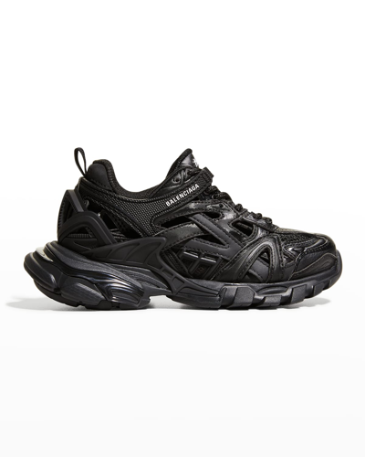 Balenciaga Kid's Track 2 Caged Trainer Trainers, Baby/toddler/kids In Black