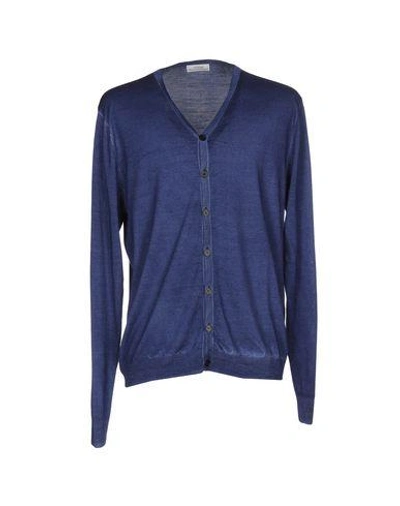 Authentic Original Vintage Style Cardigans In Blue