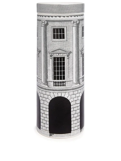 Fornasetti Architettura Immaginazione Scented Tower Candle 800g In Monochrome