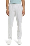 14th & Union 14th And Union E-waist Linen Blend Trim Fit Pants In Olive Grove