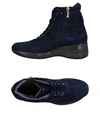 Cesare Paciotti 4us Sneakers In Dark Blue