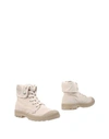 Palladium Ankle Boot In Ivory