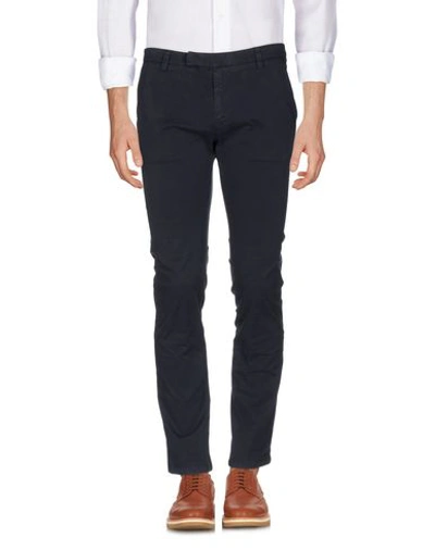 Brian Dales Casual Pants In Dark Blue