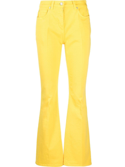 Etro Womens Yellow Jeans