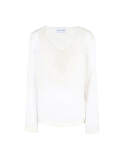 Giorgio Grati Blouses In Ivory