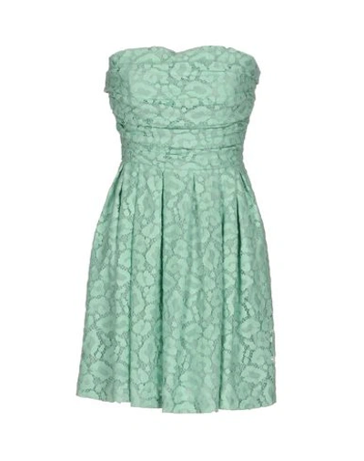 Moschino Cheap And Chic Short Dress In Green