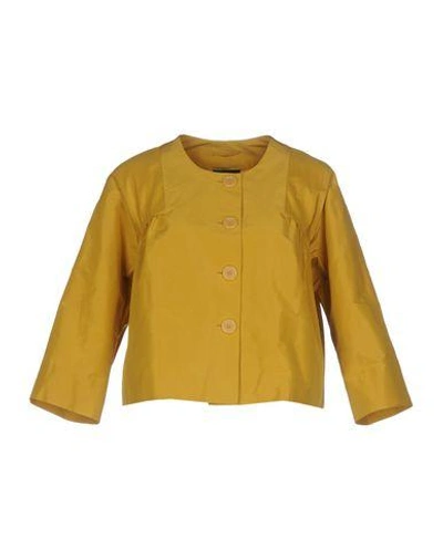 Aspesi Blazer In Ocher