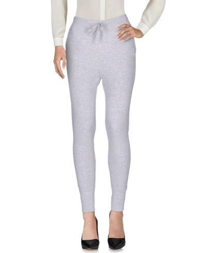 Le Tricot Perugia Casual Pants In Light Grey