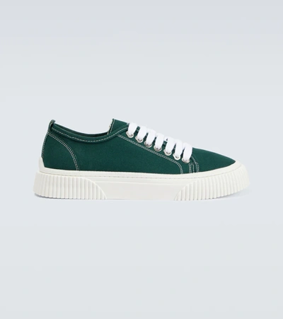 Ami Alexandre Mattiussi Low-top Sneakers Ami Sole In Green