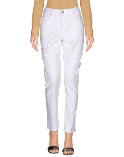 Brian Dales Trousers In White