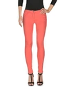 Patrizia Pepe Jeans In Salmon Pink