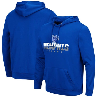 Colosseum Royal Memphis Tigers Lantern Pullover Hoodie