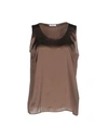 Gran Sasso Tops In Dark Brown