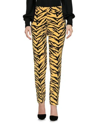 Moschino Cheap And Chic Casual Pants In Yellow