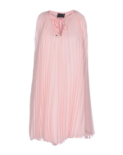 Atos Lombardini Short Dress In Pink