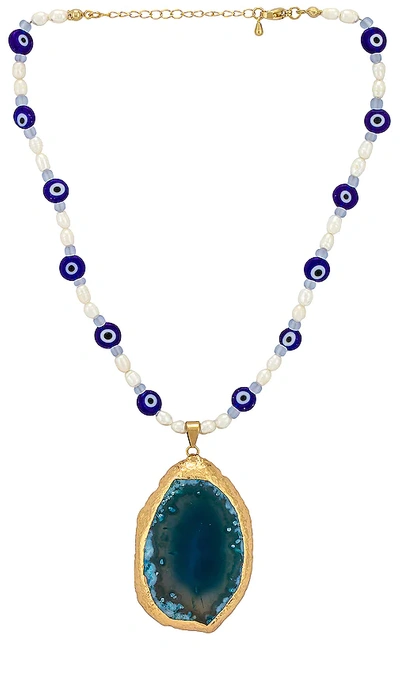 Petit Moments Paradise Necklace In Blue