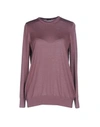 Malo Cashmere Blend In Light Purple