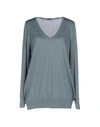 Malo Cashmere Blend In Pastel Blue