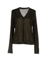 Roberto Collina Cardigans In Dark Green