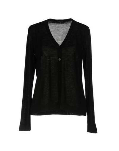 Roberto Collina Cardigans In Black