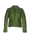 Aspesi Down Jacket In Military Green