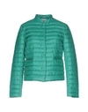 Aspesi Down Jacket In Green