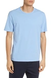 Vince Solid T-shirt In Washed Cerulean