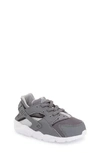 Nike Kids' Huarache Run Sneaker In Cool Grey/ White