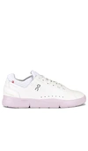 On The Roger Advantage Tennis Sneaker In White/lily