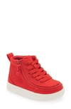 Billy Footwear Kids' Classic High Top Sneaker In Red