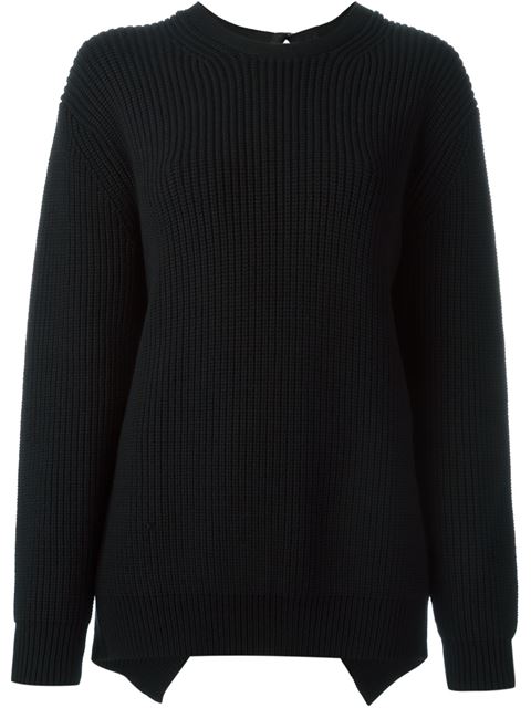 Alexander Wang Open Back Sweater | ModeSens
