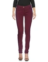 Patrizia Pepe Jeans In Maroon