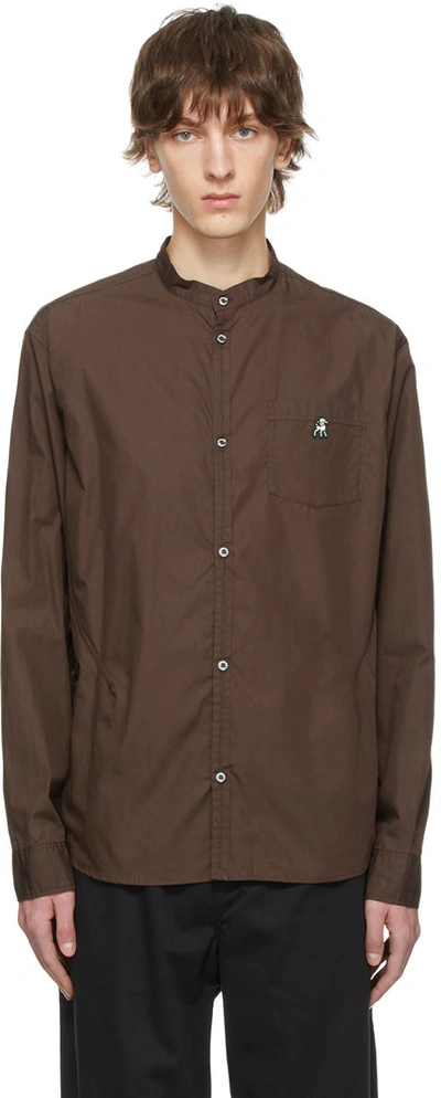 Undercover Brown Cotton Shirt