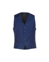 Grey Daniele Alessandrini Suit Vest In Blue