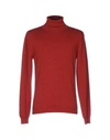 Malo Turtlenecks In Red