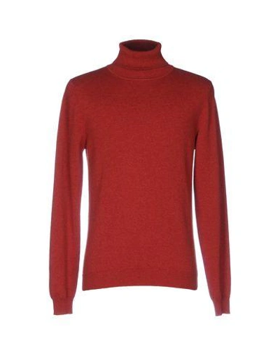 Malo Turtlenecks In Red