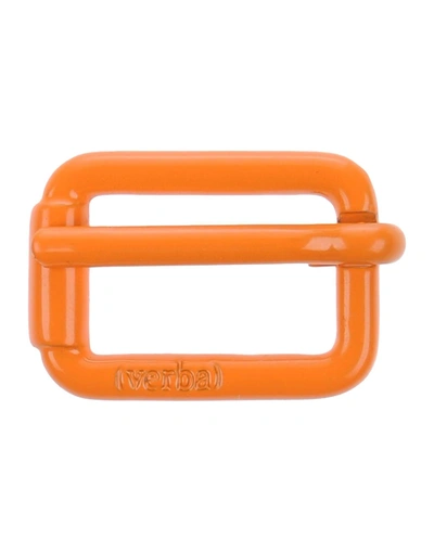 Verba (  ) Belt Buckles In Orange