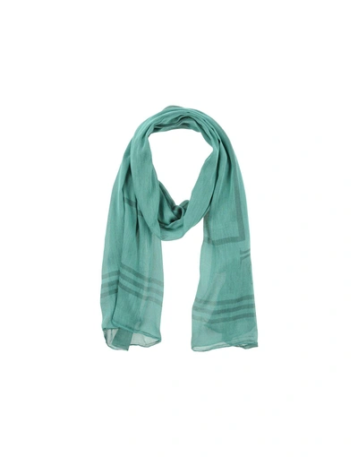 Trussardi Jeans Scarves In Turquoise