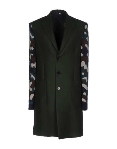 Lc23 Coat In Military Green